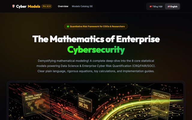 Screenshot of CyberModels Matrix